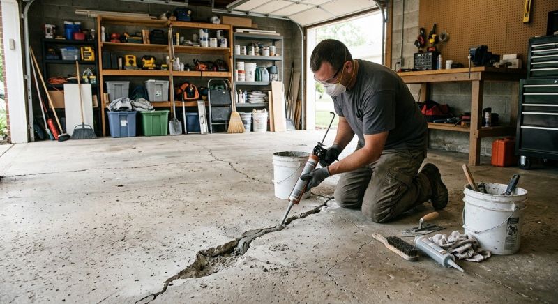 Concrete Slab Repair in West Des Moines, IA