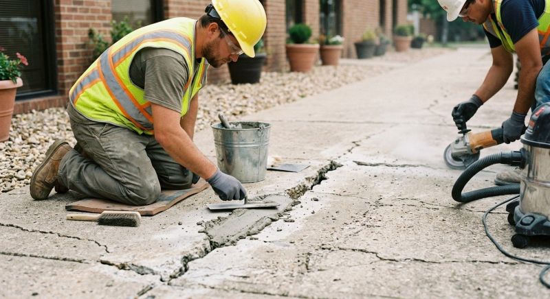 Concrete Slab Repair in West Des Moines, IA